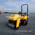 Mini rodillo compactador de dos ruedas FYL880 de 1 tonelada